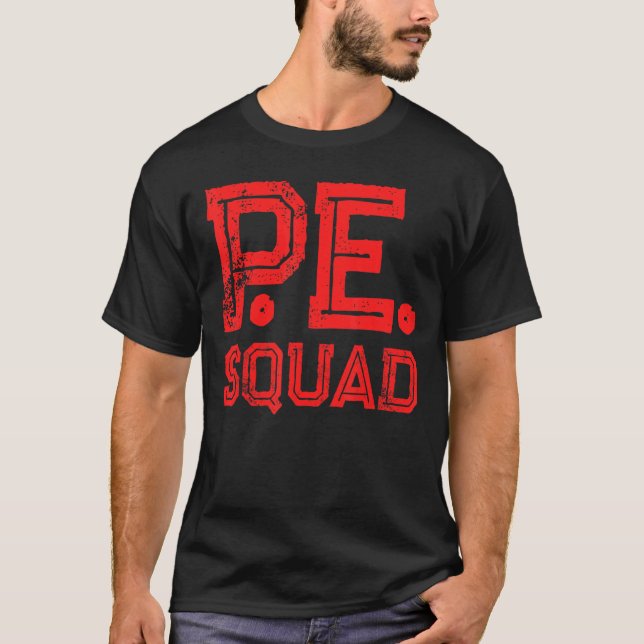 PE Physical Education Teacher Left 2 T-Shirt (Front)