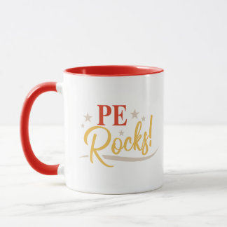 PE Rocks! Mug