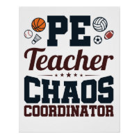 PE Teacher Chaos Coordinator