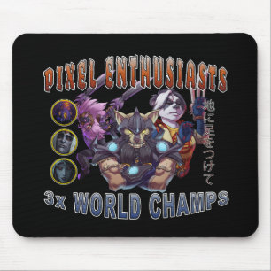 PE World Champion Mousepad - HARD Edition