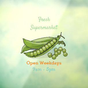 Pea cartoon illustration