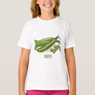 Pea cartoon illustration  T-Shirt