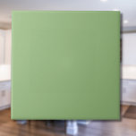 Pea Green Solid Colour | Classic | Elegant Tile<br><div class="desc">Pea Green Solid Colour | Classic | Elegant | Trendy | Stylish | Gift</div>
