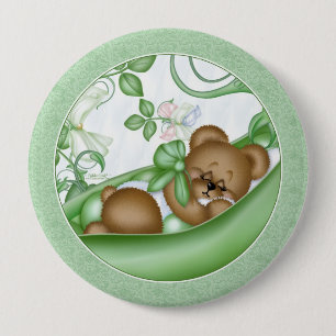 Pea in a Pod Button