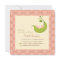 Pea in a Pod Girl Baby Shower Invitation