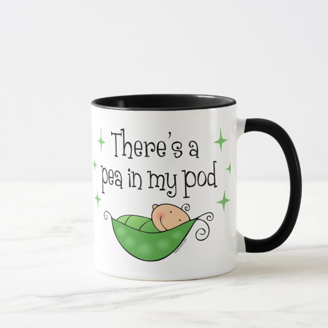 Pea In My Pod Mug (Right)
