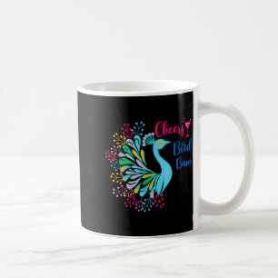 Pea Mahjong Cheers Bird Bam Chinese Mah Jong Wine  Coffee Mug