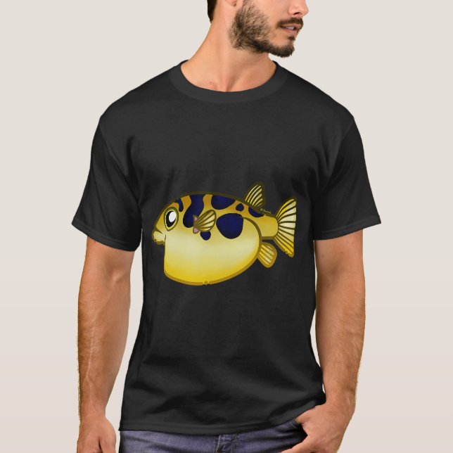 Pea Puffer (Blown) T-Shirt (Front)