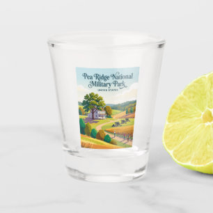 Pea Ridge National Military Park Arkansas Shot Glass