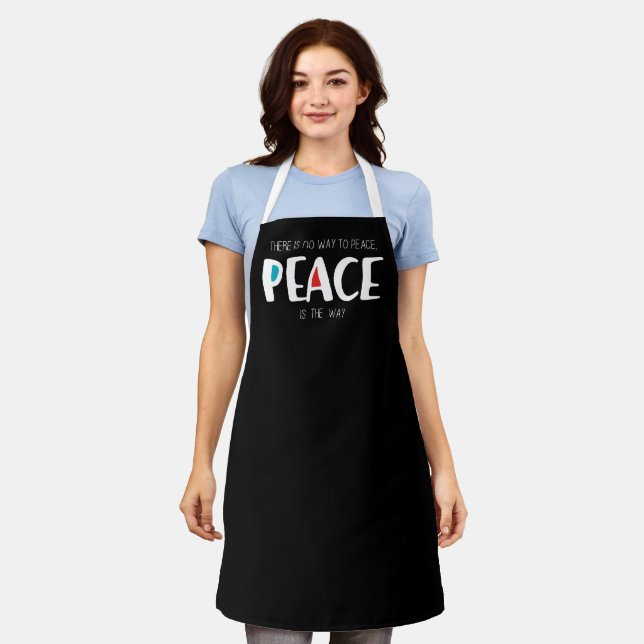 Peace 2 apron (Worn)