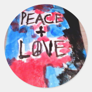 Peace#2 Classic Round Sticker
