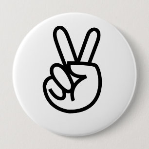 PEACE (2).png 10 Cm Round Badge