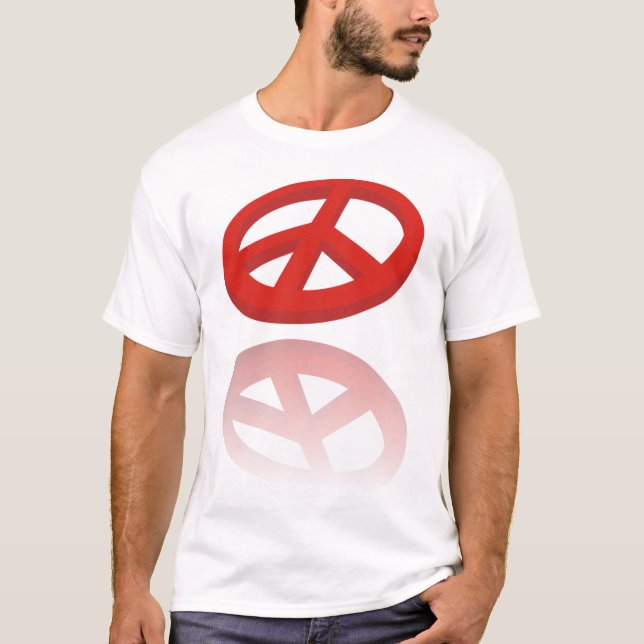 Peace 3D / reflexion T-Shirt (Front)