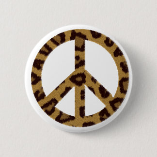 Peace 6 Cm Round Badge