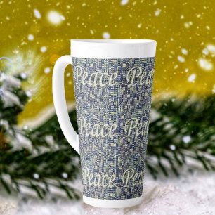 Peace Abounds Latte Mug