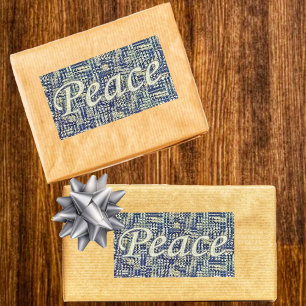 Peace Abounds Rectangular Sticker