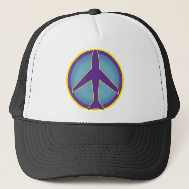 Peace Aeroplane- Widespread Panic Trucker Hat (Front)