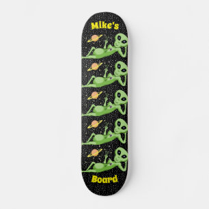 Peace Alien Skateboard Deck