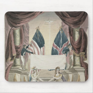Peace, allegory of the Treaty of Ghent Mouse Pad