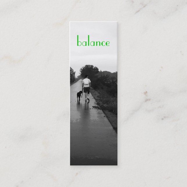 Peace among friends mini business card (Front)