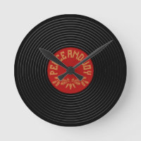 Peace an joy vinyl record design