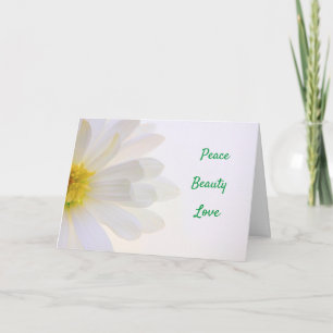 Peace And Beauty Encouragement/Get Well Card