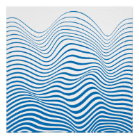 Peace and calm balance blue lines 