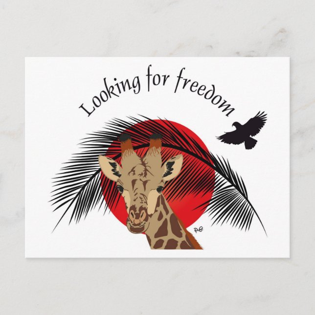 Peace and Freedom for all Postcard (Front)