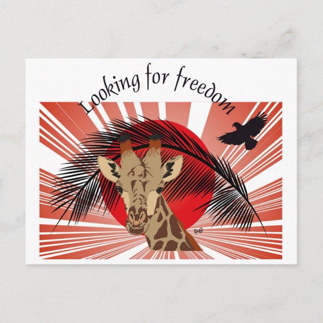 Peace and Freedom for all Postcard (Front)