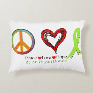 Peace and Hope Decorative Cushion