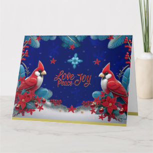 Peace and Joy Blessings this Christmas Card