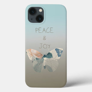 Peace and Joy Butterfly iPhone 13 Case