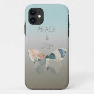 Peace and Joy Butterfly Case-Mate iPhone Case