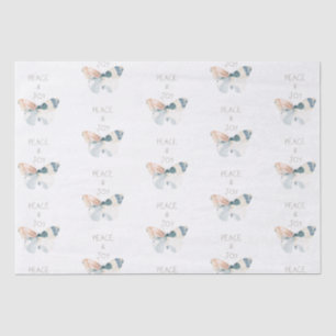Peace and Joy Butterfly Tissue Paper