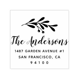 Peace and Joy Christmas Self Inking Stamp