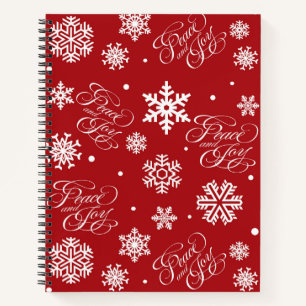 Peace and joy notebook