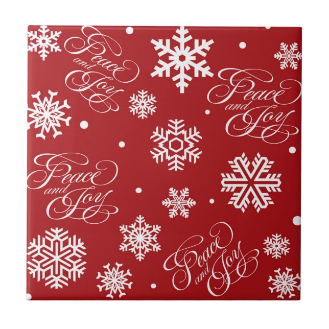 Peace and joy tile (Front)