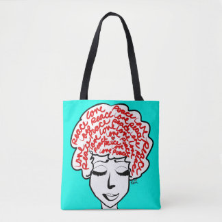 Peace and Love Canvas Bag