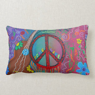 Peace and Love Pillow