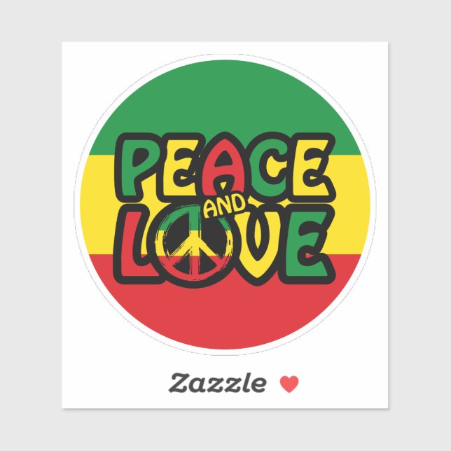 PEACE and LOVE, reggae style (Sheet)