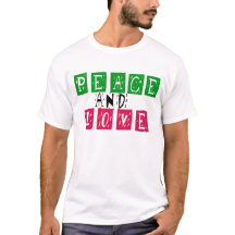 Peace and Love Retro  Valentine