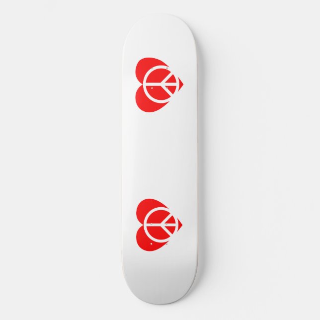 Peace and Love Skateboard (Front)