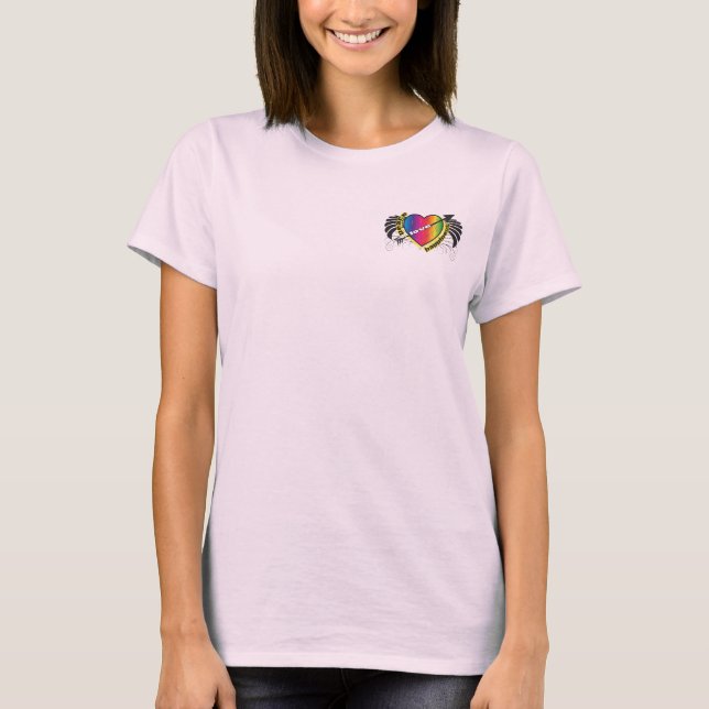 Peace and Love T-Shirt (Front)