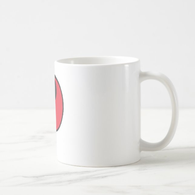 Peace and Love Yinyang Coffee Mug (Right)