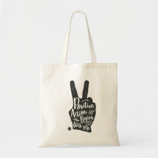 Peace and Positivity Tote to support Syrian Refuge Bag