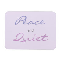 Peace and Quiet Words (Lilac)