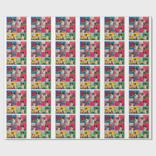 Peace And Snacks Comic Dog Gift Wrap