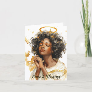 Peace Angel Card by Alicia McDaniel Fine Art