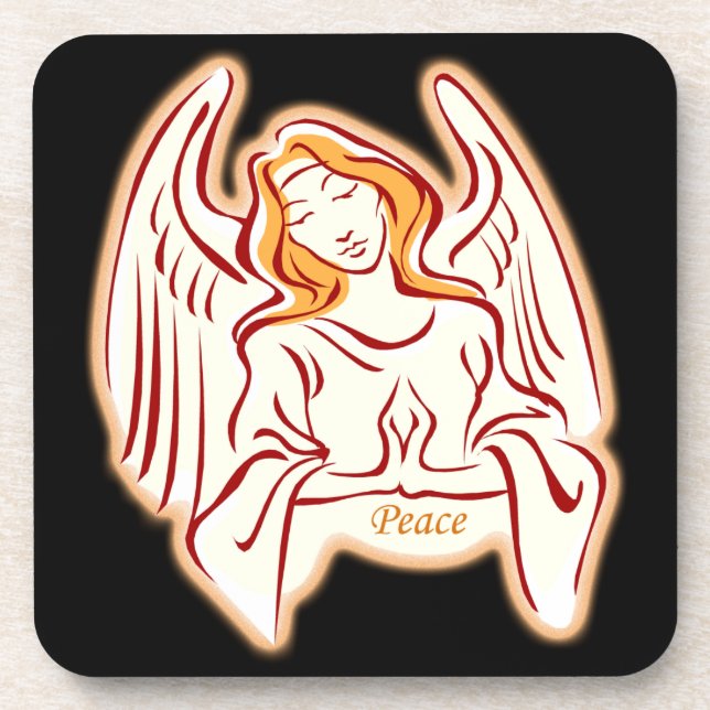 Peace Angel Coasters (Front)