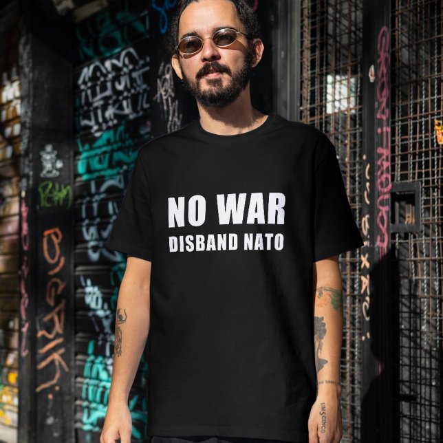 Peace Anti War Russia Ukraine Disband NATO T-Shirt (Creator Uploaded)